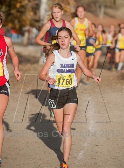 Thumbnail 1 in CIF State Cross Country Championships (Girls D1) photogallery.
