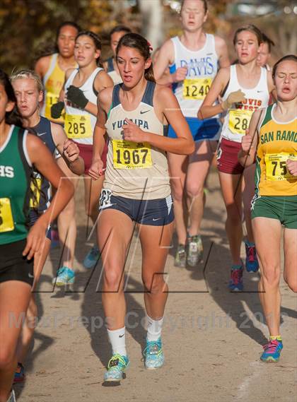 Thumbnail 3 in CIF State Cross Country Championships (Girls D1) photogallery.