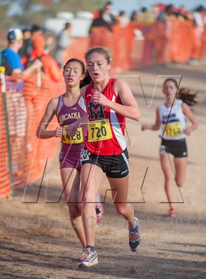 Thumbnail 1 in CIF State Cross Country Championships (Girls D1) photogallery.
