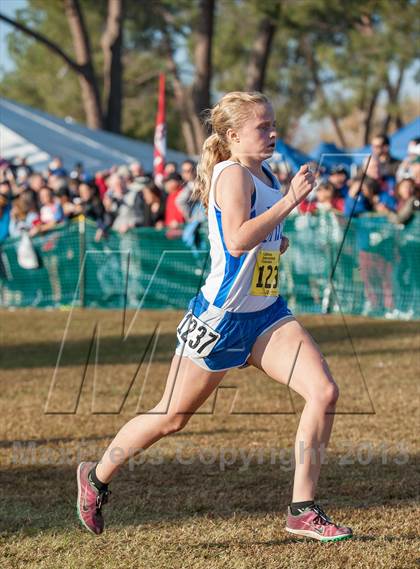 Thumbnail 3 in CIF State Cross Country Championships (Girls D1) photogallery.
