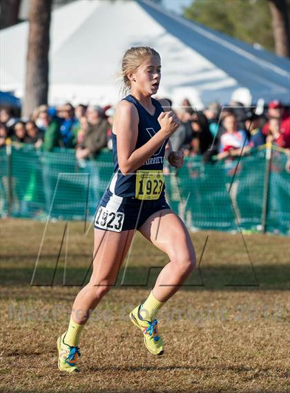 Thumbnail 2 in CIF State Cross Country Championships (Girls D1) photogallery.