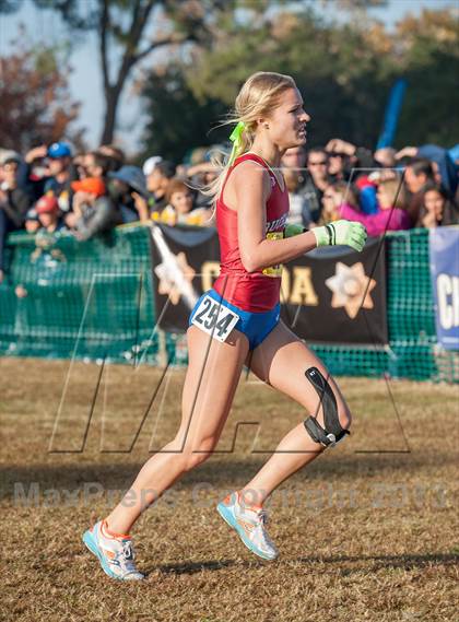 Thumbnail 1 in CIF State Cross Country Championships (Girls D1) photogallery.