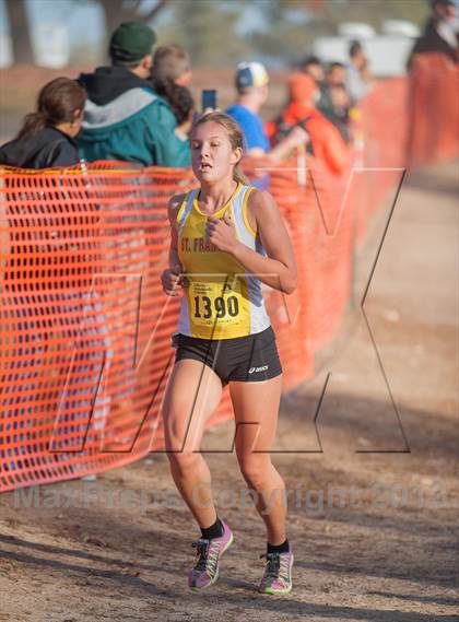 Thumbnail 3 in CIF State Cross Country Championships (Girls D1) photogallery.