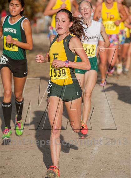 Thumbnail 1 in CIF State Cross Country Championships (Girls D1) photogallery.