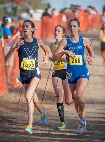 Thumbnail 3 in CIF State Cross Country Championships (Girls D1) photogallery.
