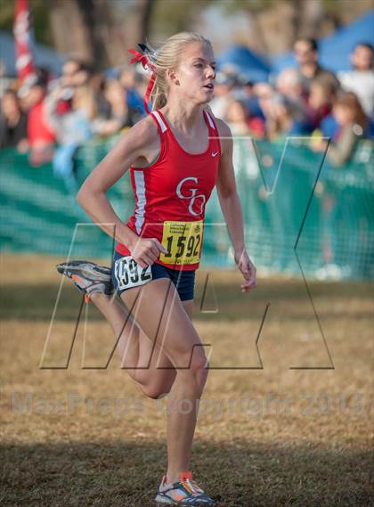 Thumbnail 3 in CIF State Cross Country Championships (Girls D1) photogallery.
