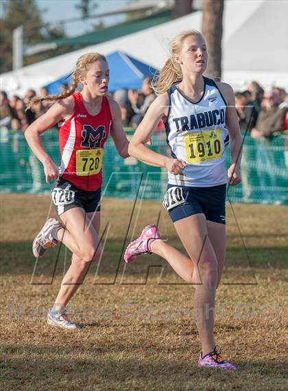 Thumbnail 3 in CIF State Cross Country Championships (Girls D1) photogallery.