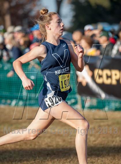 Thumbnail 2 in CIF State Cross Country Championships (Girls D1) photogallery.