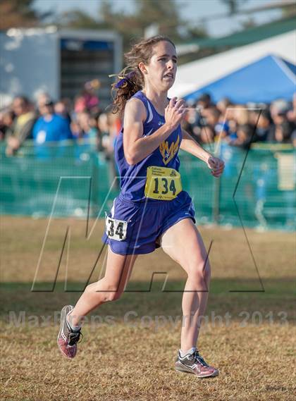 Thumbnail 3 in CIF State Cross Country Championships (Girls D1) photogallery.