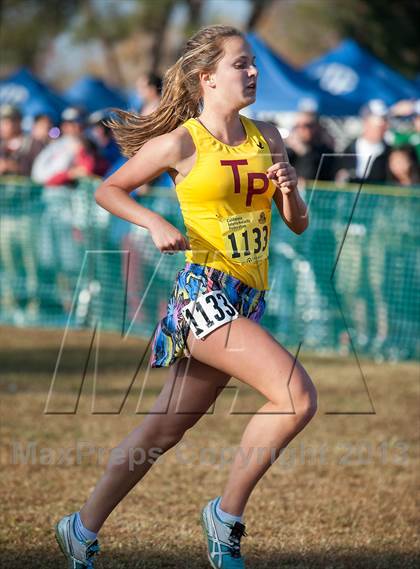 Thumbnail 1 in CIF State Cross Country Championships (Girls D1) photogallery.