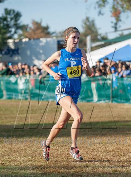 Thumbnail 1 in CIF State Cross Country Championships (Girls D1) photogallery.