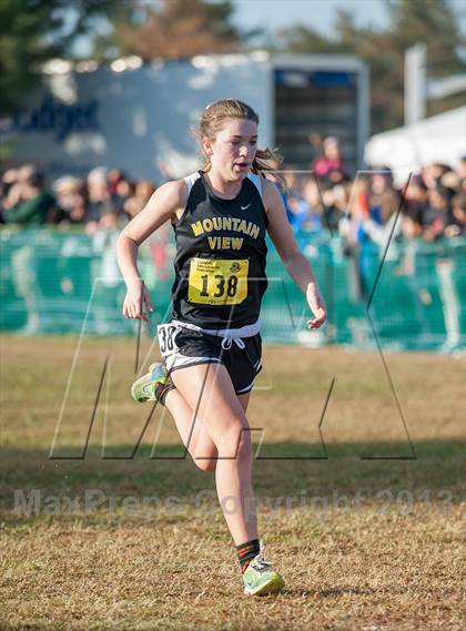 Thumbnail 1 in CIF State Cross Country Championships (Girls D1) photogallery.
