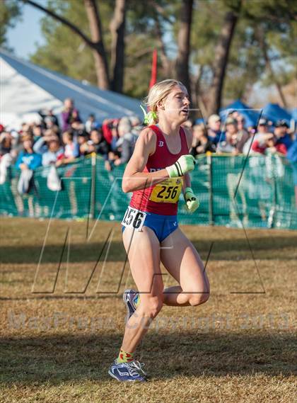 Thumbnail 2 in CIF State Cross Country Championships (Girls D1) photogallery.