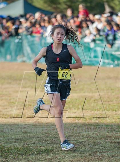 Thumbnail 1 in CIF State Cross Country Championships (Girls D1) photogallery.