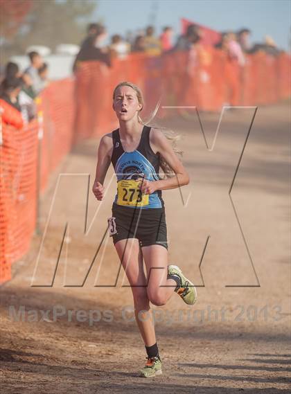 Thumbnail 1 in CIF State Cross Country Championships (Girls D1) photogallery.