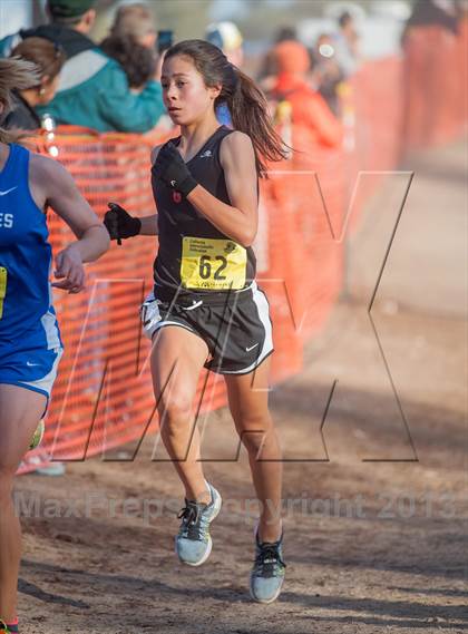 Thumbnail 3 in CIF State Cross Country Championships (Girls D1) photogallery.