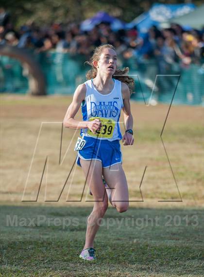 Thumbnail 1 in CIF State Cross Country Championships (Girls D1) photogallery.