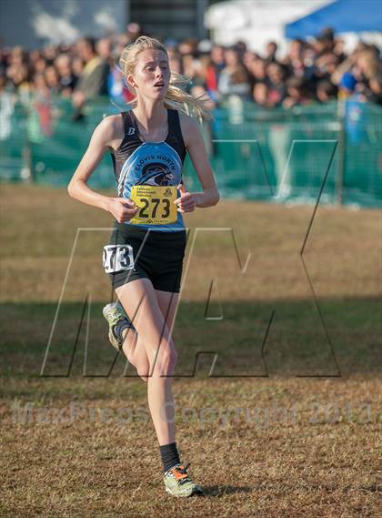 Thumbnail 2 in CIF State Cross Country Championships (Girls D1) photogallery.