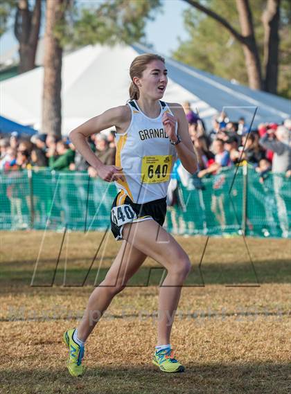 Thumbnail 1 in CIF State Cross Country Championships (Girls D1) photogallery.