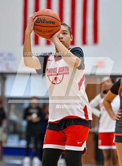 Thumbnail 1 in Lawrence North vs Silver Creek (IBCA / IHSAA Showcase)  photogallery.