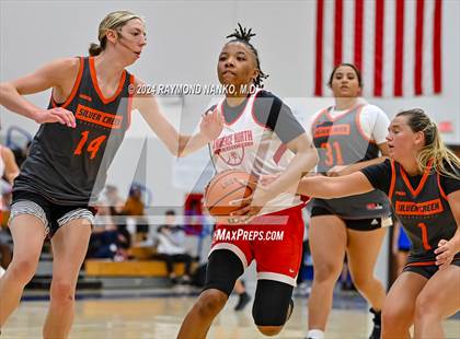 Thumbnail 1 in Lawrence North vs Silver Creek (IBCA / IHSAA Showcase)  photogallery.