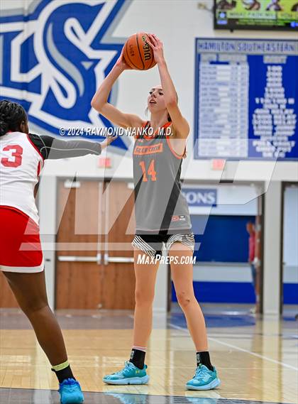 Thumbnail 3 in Lawrence North vs Silver Creek (IBCA / IHSAA Showcase)  photogallery.