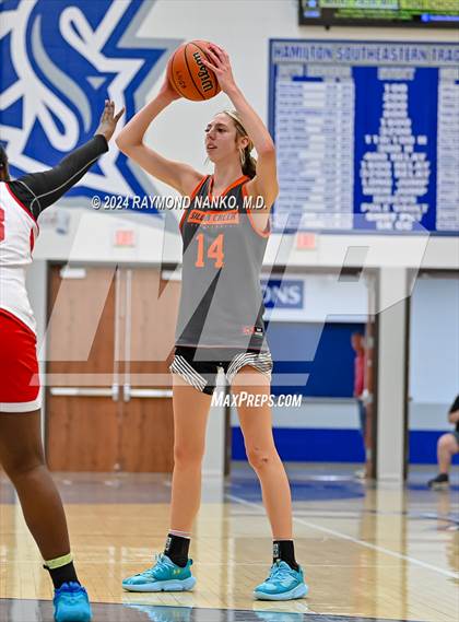 Thumbnail 2 in Lawrence North vs Silver Creek (IBCA / IHSAA Showcase)  photogallery.