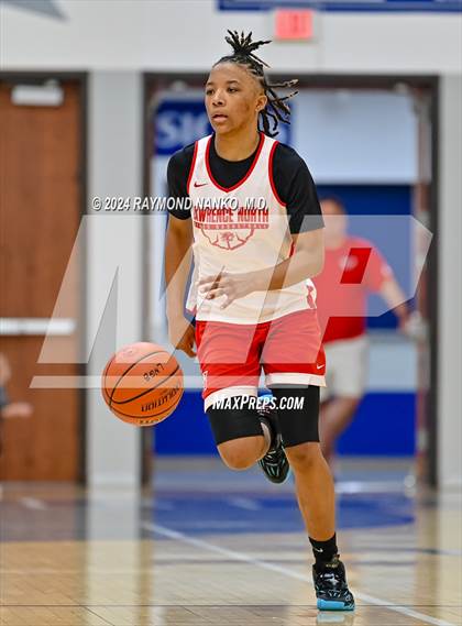 Thumbnail 2 in Lawrence North vs Silver Creek (IBCA / IHSAA Showcase)  photogallery.