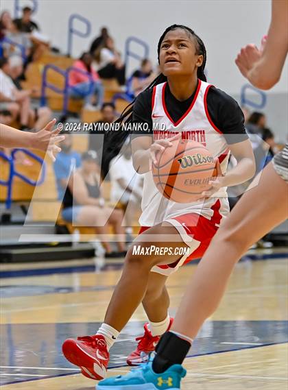 Thumbnail 3 in Lawrence North vs Silver Creek (IBCA / IHSAA Showcase)  photogallery.