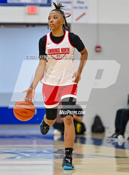 Thumbnail 1 in Lawrence North vs Silver Creek (IBCA / IHSAA Showcase)  photogallery.