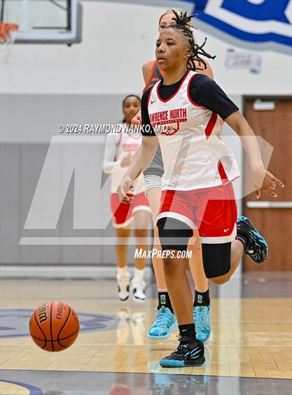 Thumbnail 3 in Lawrence North vs Silver Creek (IBCA / IHSAA Showcase)  photogallery.