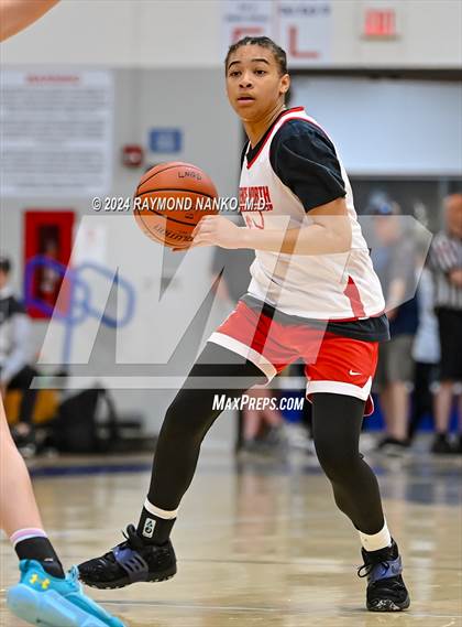 Thumbnail 2 in Lawrence North vs Silver Creek (IBCA / IHSAA Showcase)  photogallery.