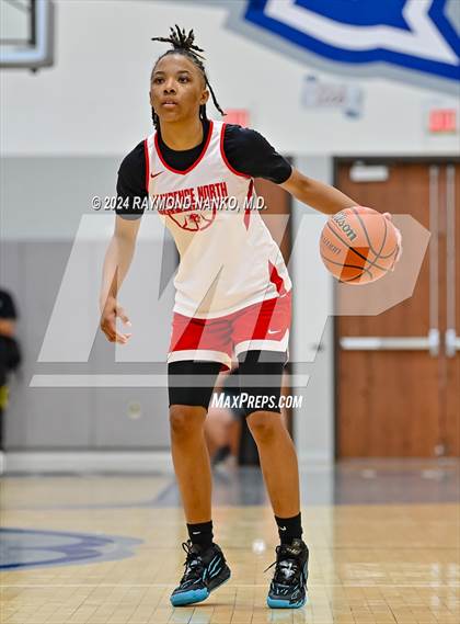 Thumbnail 3 in Lawrence North vs Silver Creek (IBCA / IHSAA Showcase)  photogallery.