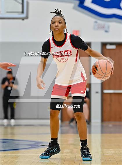 Thumbnail 2 in Lawrence North vs Silver Creek (IBCA / IHSAA Showcase)  photogallery.
