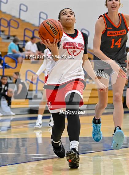 Thumbnail 3 in Lawrence North vs Silver Creek (IBCA / IHSAA Showcase)  photogallery.