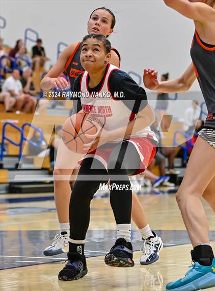 Thumbnail 3 in Lawrence North vs Silver Creek (IBCA / IHSAA Showcase)  photogallery.