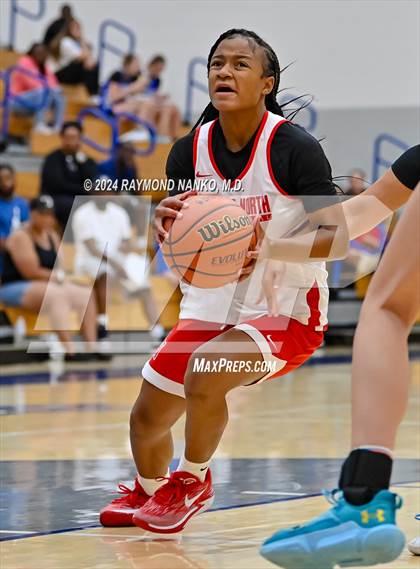Thumbnail 2 in Lawrence North vs Silver Creek (IBCA / IHSAA Showcase)  photogallery.