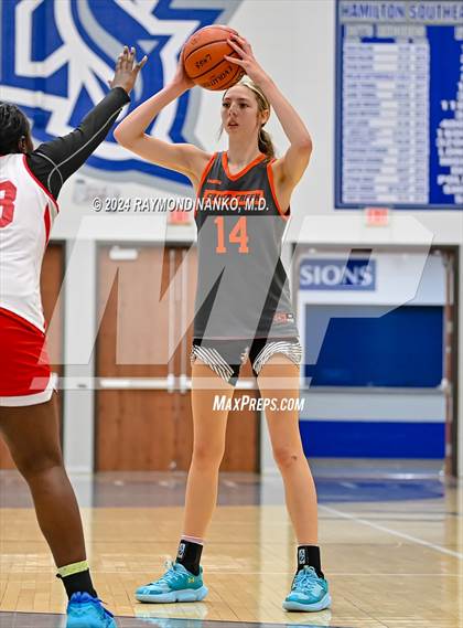Thumbnail 2 in Lawrence North vs Silver Creek (IBCA / IHSAA Showcase)  photogallery.