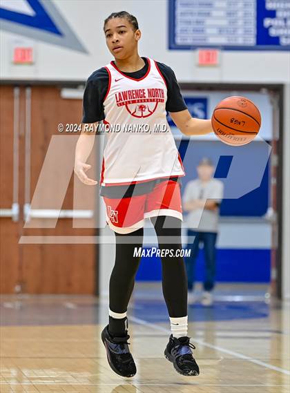 Thumbnail 3 in Lawrence North vs Silver Creek (IBCA / IHSAA Showcase)  photogallery.