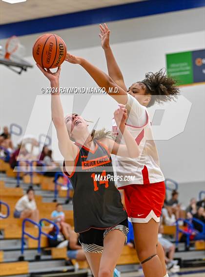 Thumbnail 3 in Lawrence North vs Silver Creek (IBCA / IHSAA Showcase)  photogallery.