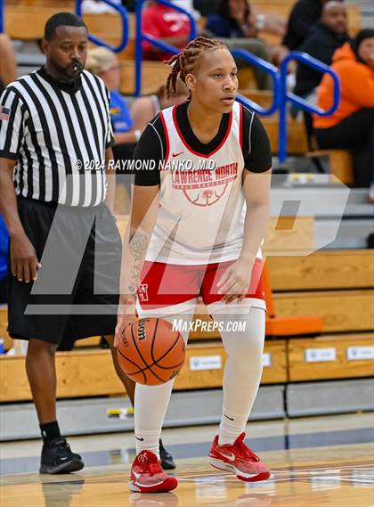 Thumbnail 2 in Lawrence North vs Silver Creek (IBCA / IHSAA Showcase)  photogallery.