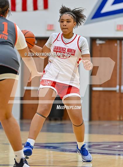 Thumbnail 2 in Lawrence North vs Silver Creek (IBCA / IHSAA Showcase)  photogallery.
