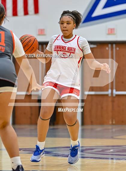 Thumbnail 1 in Lawrence North vs Silver Creek (IBCA / IHSAA Showcase)  photogallery.