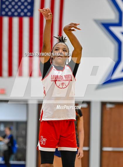 Thumbnail 1 in Lawrence North vs Silver Creek (IBCA / IHSAA Showcase)  photogallery.