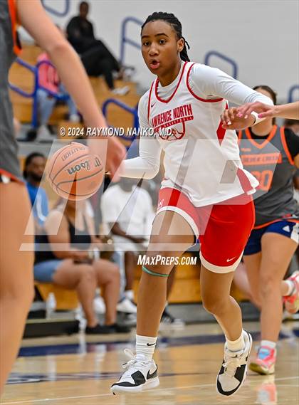 Thumbnail 3 in Lawrence North vs Silver Creek (IBCA / IHSAA Showcase)  photogallery.