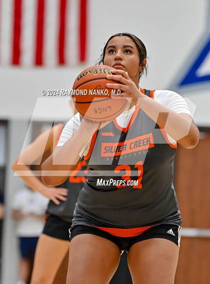 Thumbnail 3 in Lawrence North vs Silver Creek (IBCA / IHSAA Showcase)  photogallery.