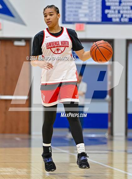 Thumbnail 1 in Lawrence North vs Silver Creek (IBCA / IHSAA Showcase)  photogallery.