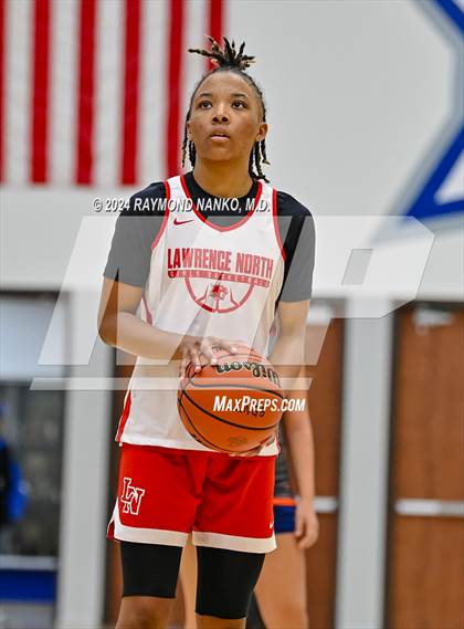 Thumbnail 2 in Lawrence North vs Silver Creek (IBCA / IHSAA Showcase)  photogallery.