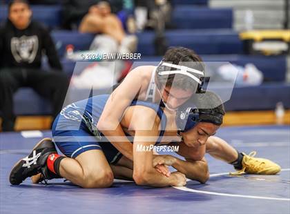 Thumbnail 3 in Cheyenne vs Palo Verde (Spring Valley Duals Final Round 1) photogallery.