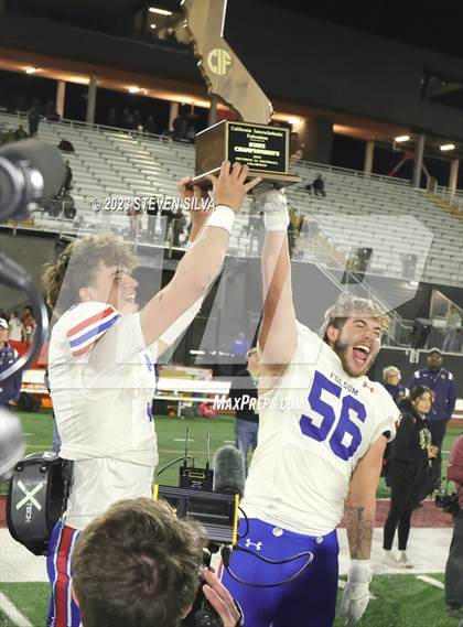 Thumbnail 1 in Folsom vs. St. Bonaventure (CIF Division 1-A State Final) photogallery.